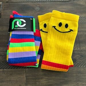 XS pro compression marathon socks